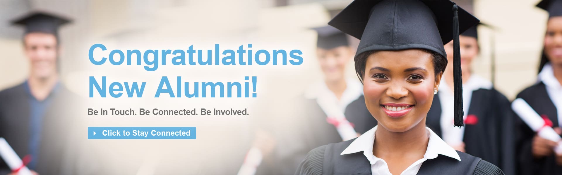 Congratulations new alumni