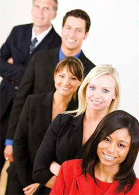 business students