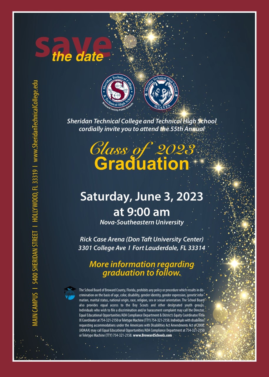 Save the Date, Graduation 2023